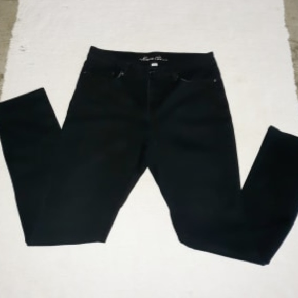 Kenneth Cole black denim basic skinny jeans womens - Picture 5 of 6